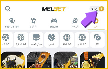 انتقل إلى قسم \"الإيداع\"