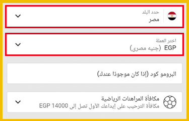 Fill in the registration form with your personal details;