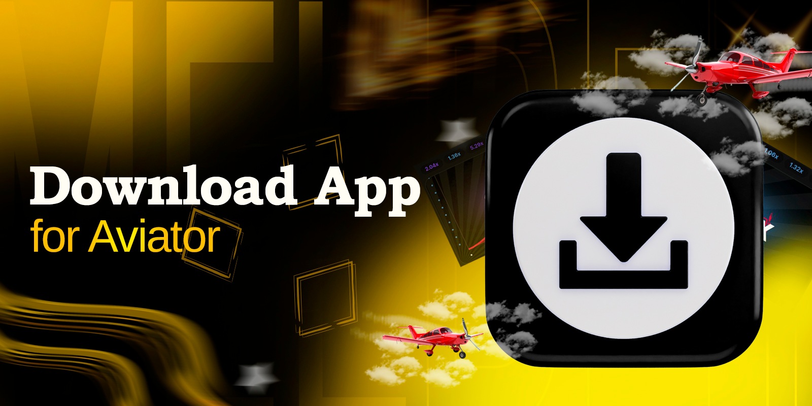 Get the app now to start playing Melbet Aviator